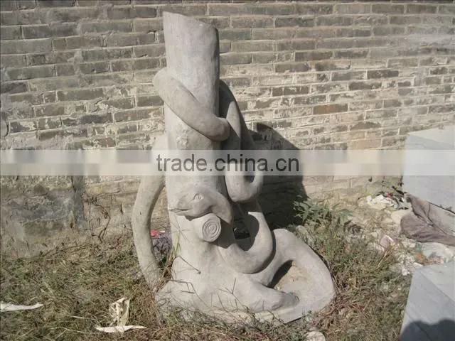 Handmade Snake Stone Carving
