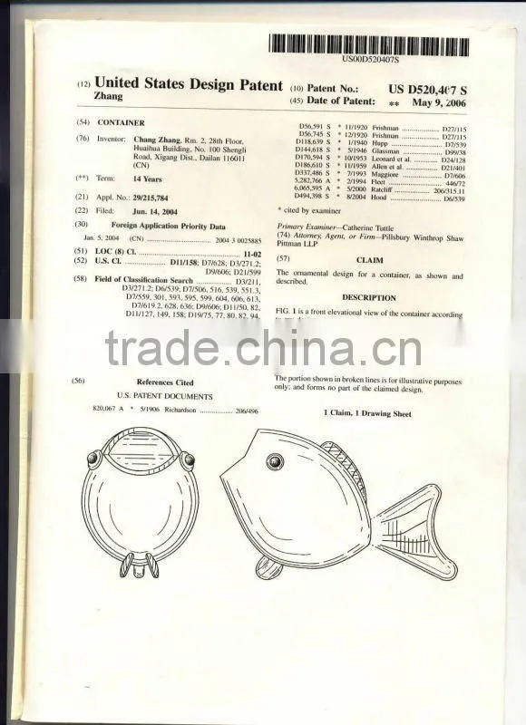 hand blown clear large fish shaped glass fish bowl
