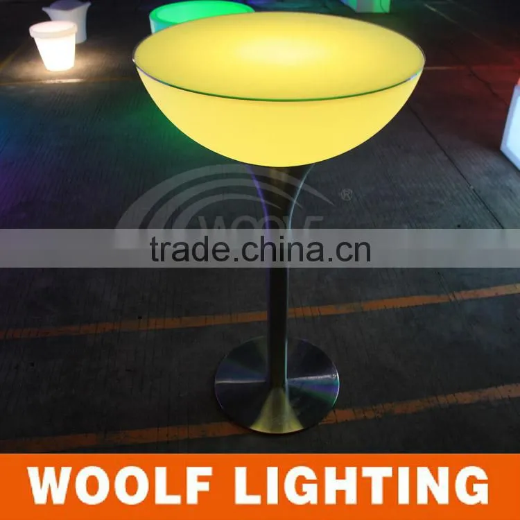 Tropical Multi Dimension Brightsome Rechargeable LED Floating Bar Coffee Table Dinner Table