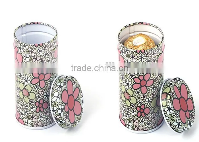 France food gade candy/mint tin can