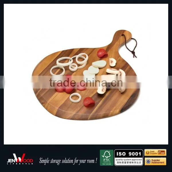 2015 Hot Sale Wood Pizza Shovel Board Pizza Cutting Board