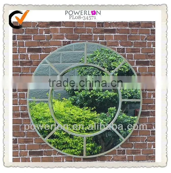 Wrought Iron Decorative Small Round Mirror