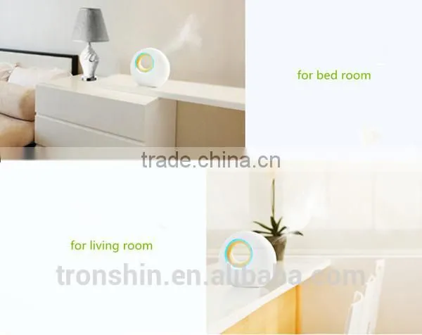 Wholesale MP3 Breathing LED Light Essential Oil Ultrasonic Cool Mist Maker with Custom Made Patterns