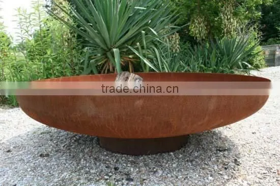 Tank head fire pit steel large fire pit for sale
