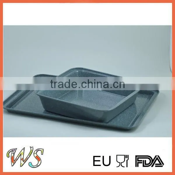 Imitation Stone Paint Rectangular Cake Pan