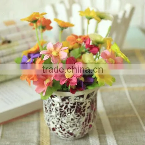 antique mosaic vases