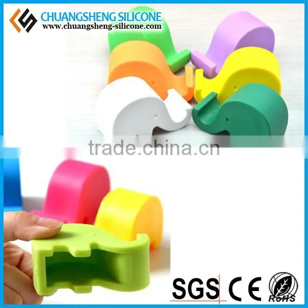 Samples in stock silicone animal design mobile phone stands