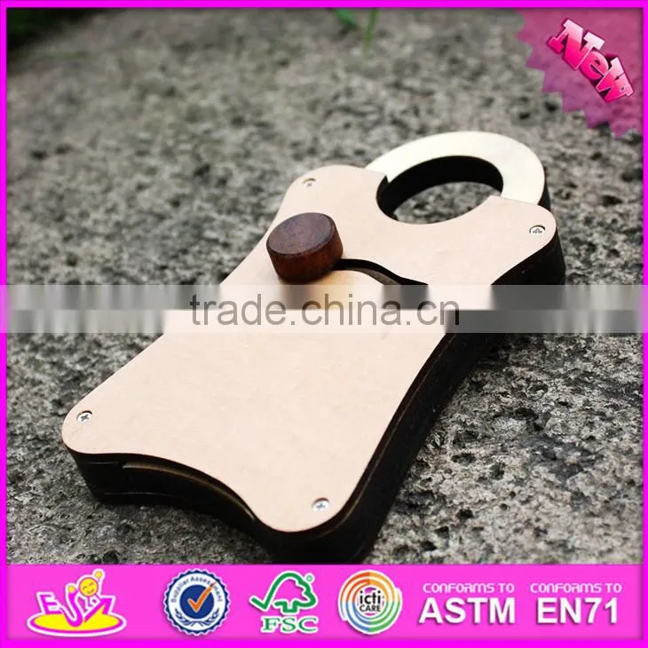 2016 new product kids wooden lock toy, top fashion children wooden lock toy W02A168