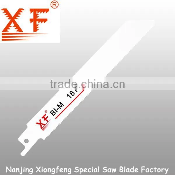 XF-S922EF 5PCS: Metal cutting 18TPI BI-M Reciprocating saw blade