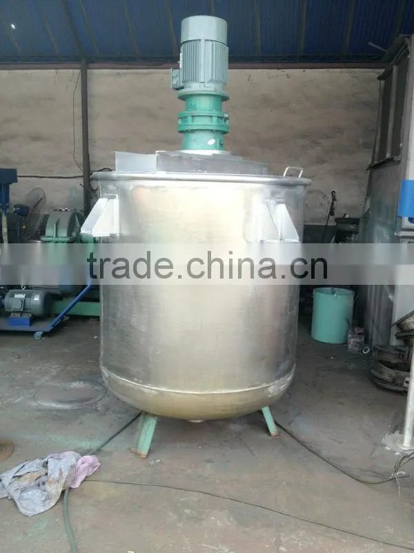 stainless steel agitator tank/equipment for producing shampoo