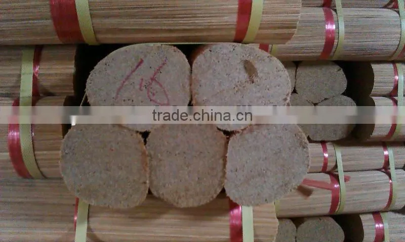 raw bamboo sticks