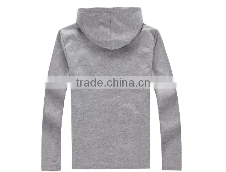 China factory Thick winter men cheap 100% polyester blank hoodies
