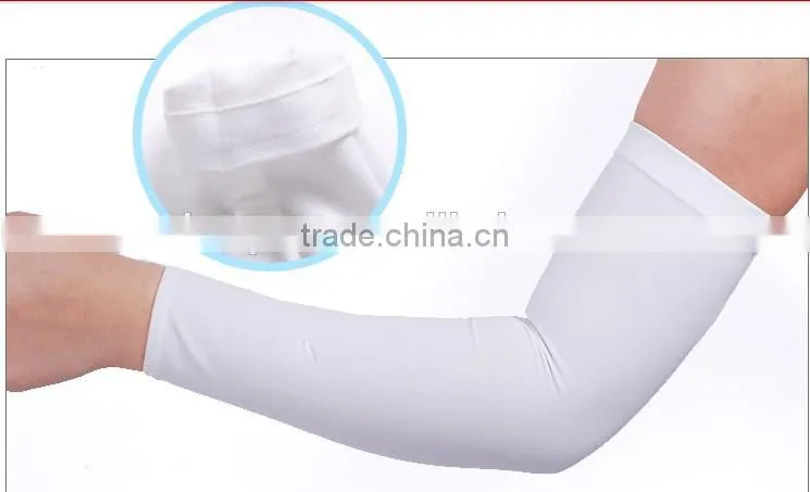 youngth white spandex arm warmer