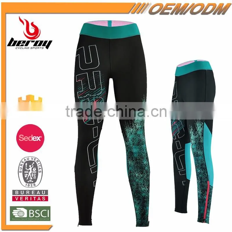 BEROY custom women's crane sports shorts,running gym workout compression shorts