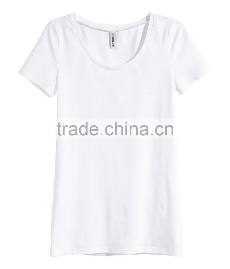 Guangzhou Factory OEM Customized Causal Style Plain Dyed 100% Cotton 160g Short Sleeve O-Neck Wholesale Blank T Shirts
