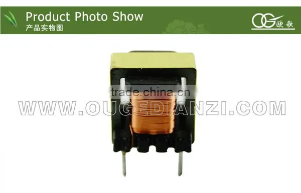 EE10 audio amplifier toroid transformer,vertical,pin4+4