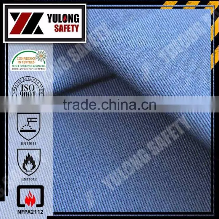 Cotton Material Fireproof Fabric For Welding Workwear