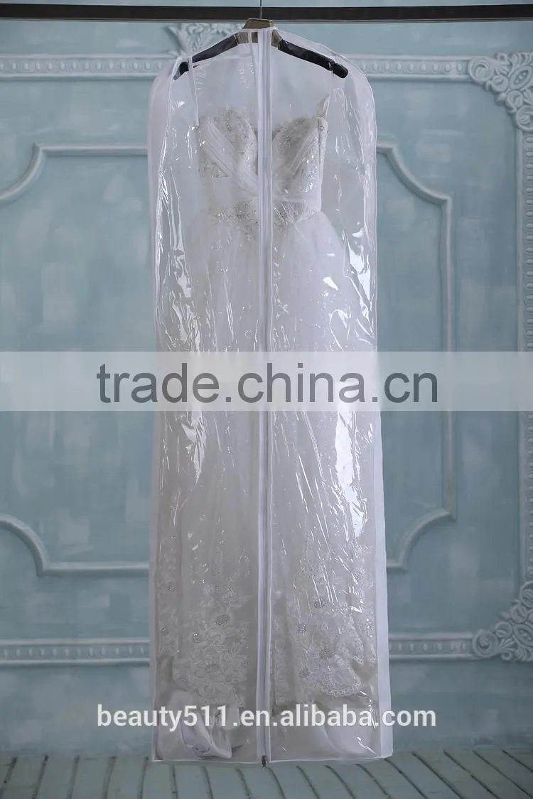 Printing Clothes Suit Cover custom foldable wedding dress bag WB09