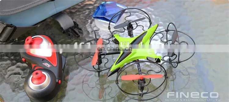 Fineco FX-3 6-axis Gryo Professional Mini Dron 3D Roll RC UFO Quad copter with LED Radio Control Drone