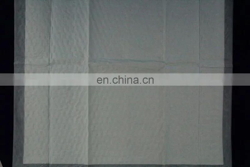 High absorbent disposable PP/nonwoven underpad for medical