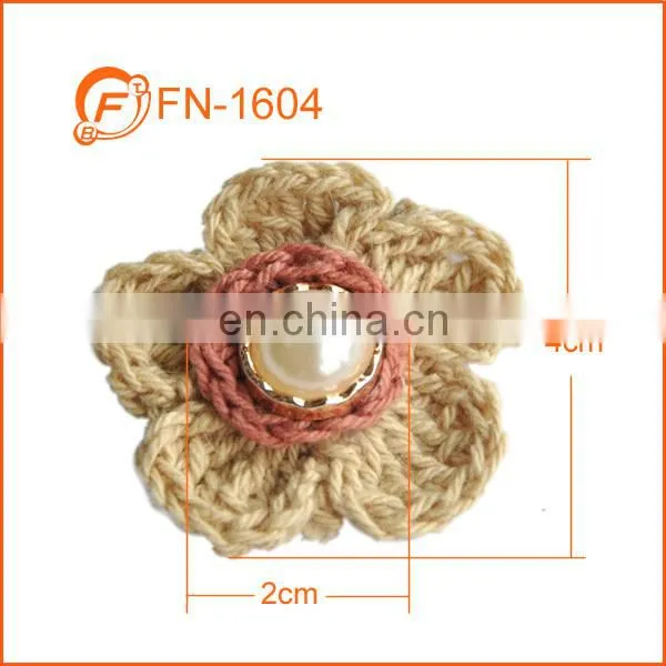 brass tube gold color crest applique patch