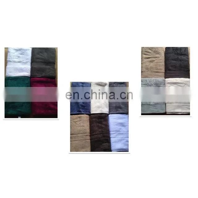 Factory Price White Cotton Terry Bath Towels
