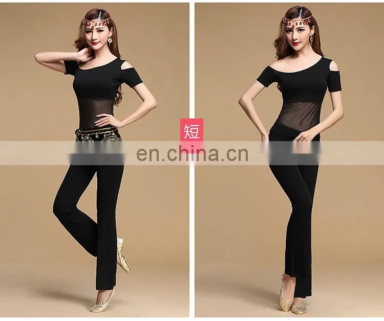 T-5123 High modal comfortable fabric adult short sleeve bellydance wear