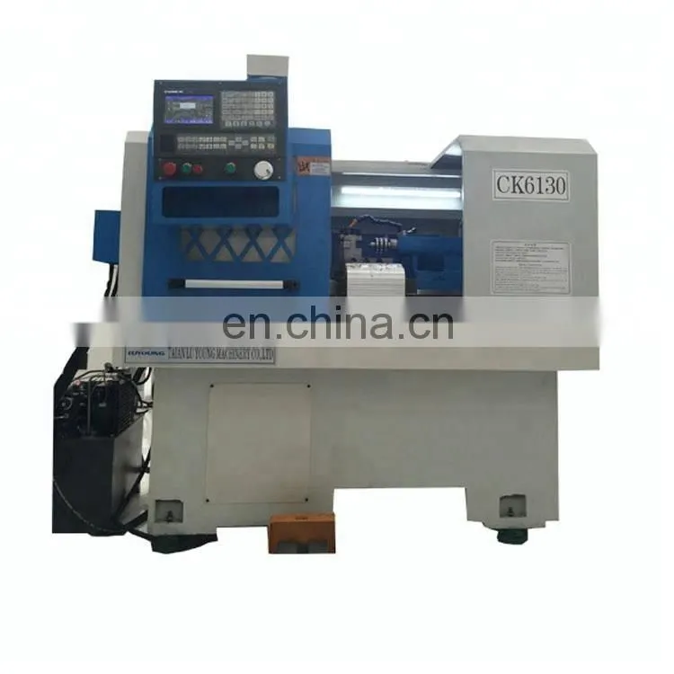 CK6130 small horizontal cnc lathe machine siemens