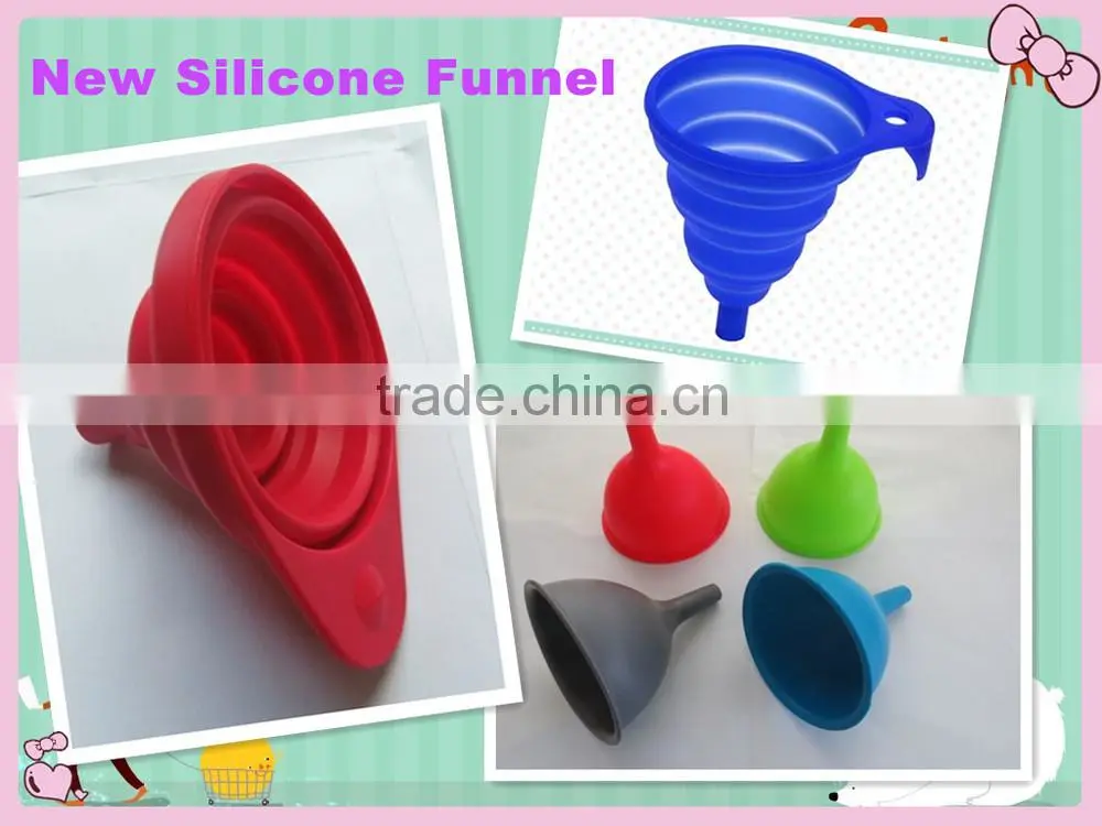 HuiZhou Youngsilicone Silicone rubber collapsible funnel