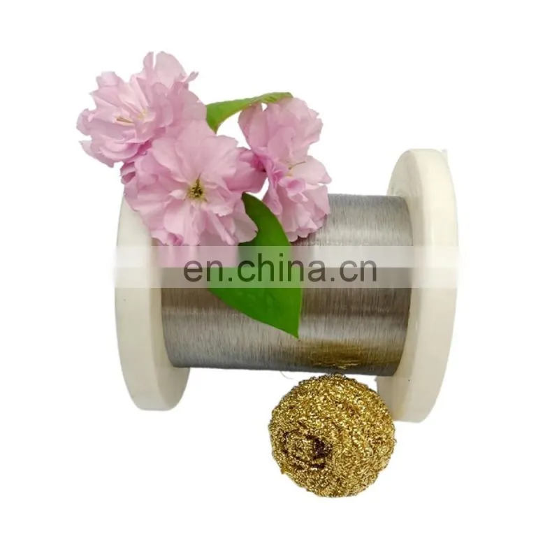 13g 99.99% pure copper scourer by steel wire wool scrubber making machine