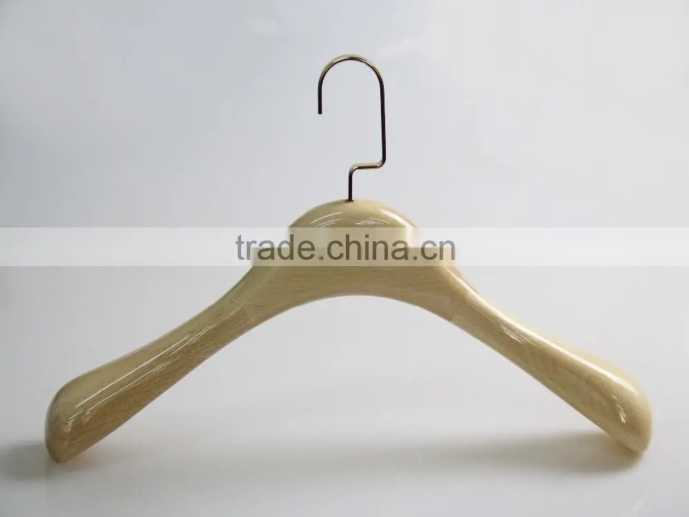 AL6097 kids wooden clothes hanger coat hanger for baby