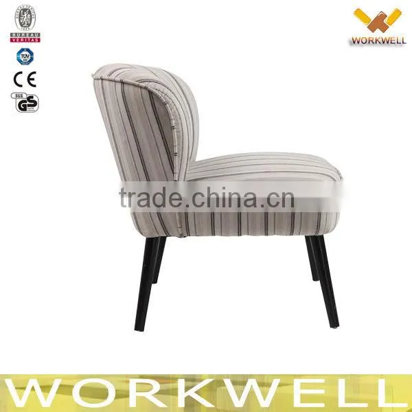 WorkWell home furniture living room furniture single fabric sofa Kw-D4219-1