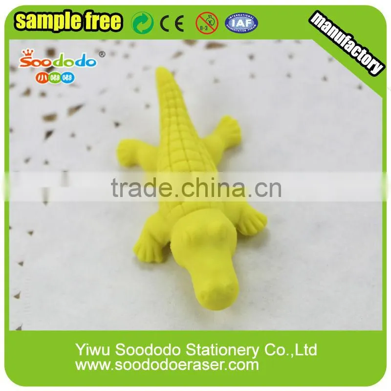 Mini dinosaur soft eraser