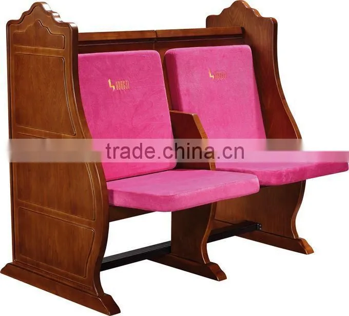 Retractable Church Chair prayer chair bible chair synagogue chair JT002-F-V for sale