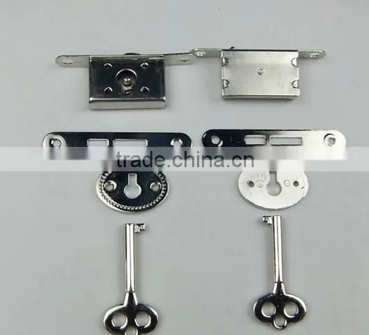 New! Wholesales fashion small locks for jewelry boxes /snap button clasps /cigar wooden box