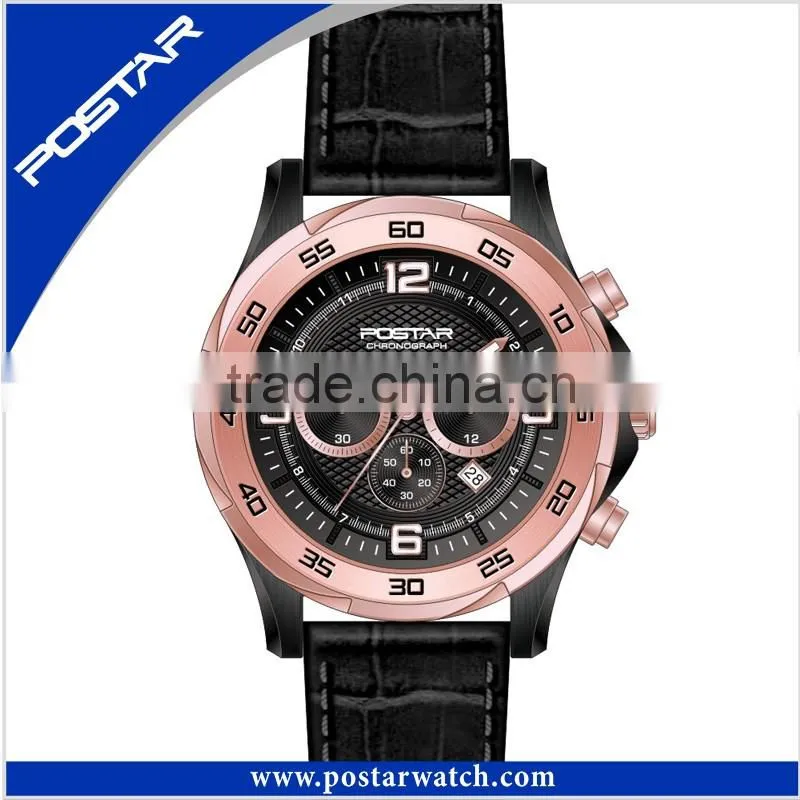 Mult-function Stainless Steel Watch for Women Men