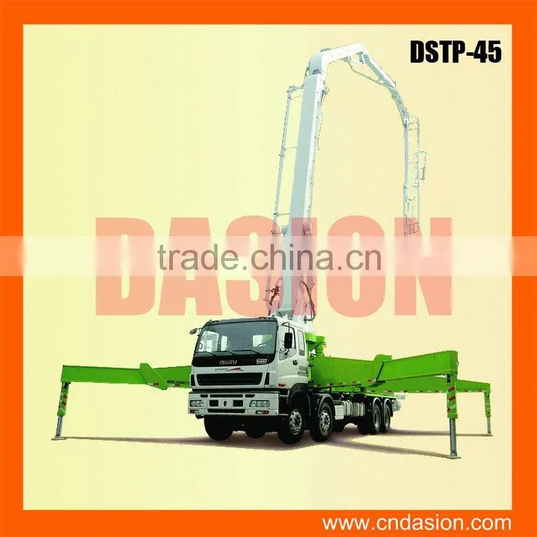 Top Quality and Service DSTP-45 truck mounted Concrete Pump