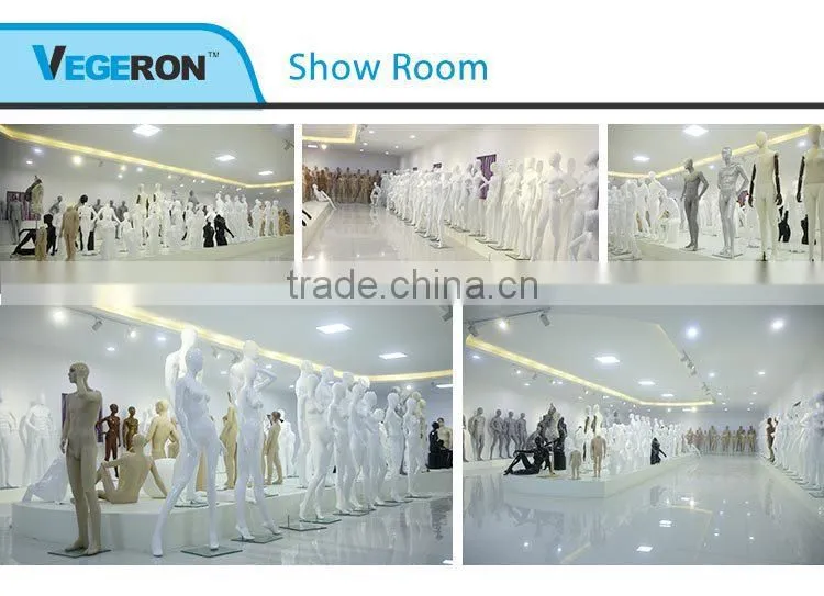 high quality half body fiberglass male mannequin