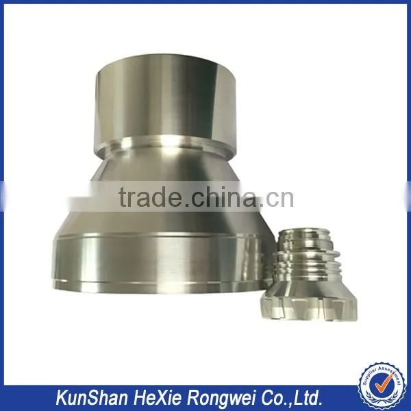 Precision oem aluminum polished cnc turned parts for machinery