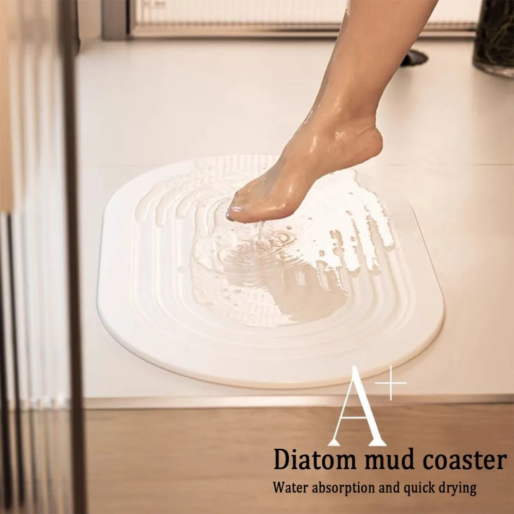 wave graven diatomite stone bath mat (1)