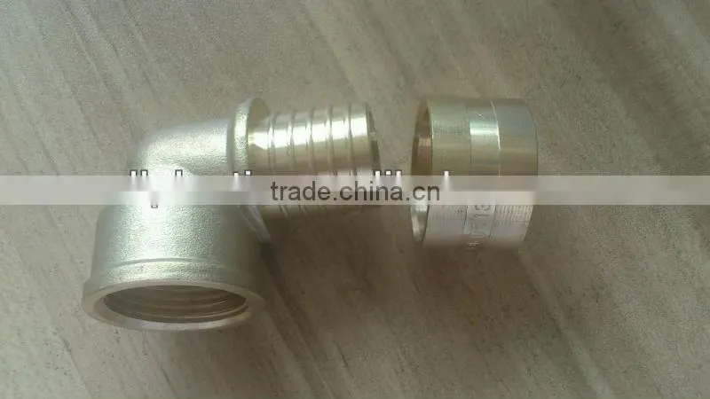 Brass pex fitting for pex tube elbow tee socket reduced