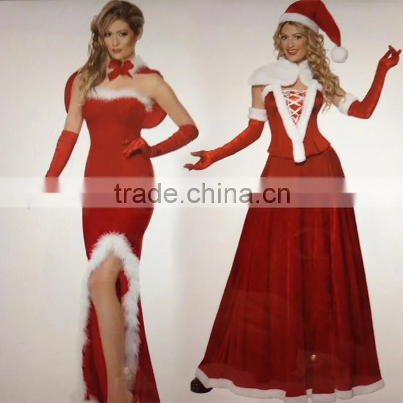 wholesale professional sexy girls cosplay costume christmas party costumes