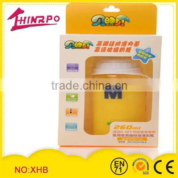 eco-friendly silicone baby feeding bottle with calibration