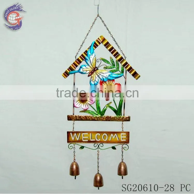 home interior decorating metal wall hanging butterfly