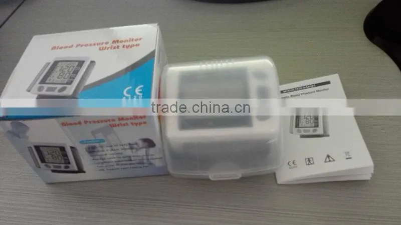 Good quality Easy use wrist digital blood pressure