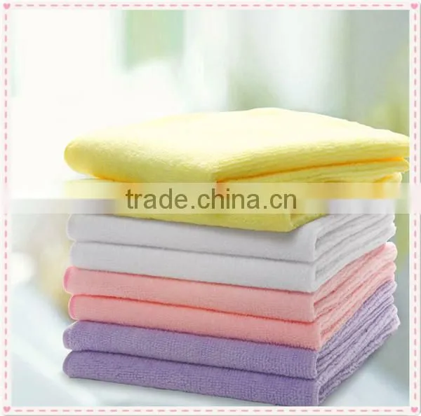 2014 Hot sales customized perfect appearance durable microfiber hotel towel