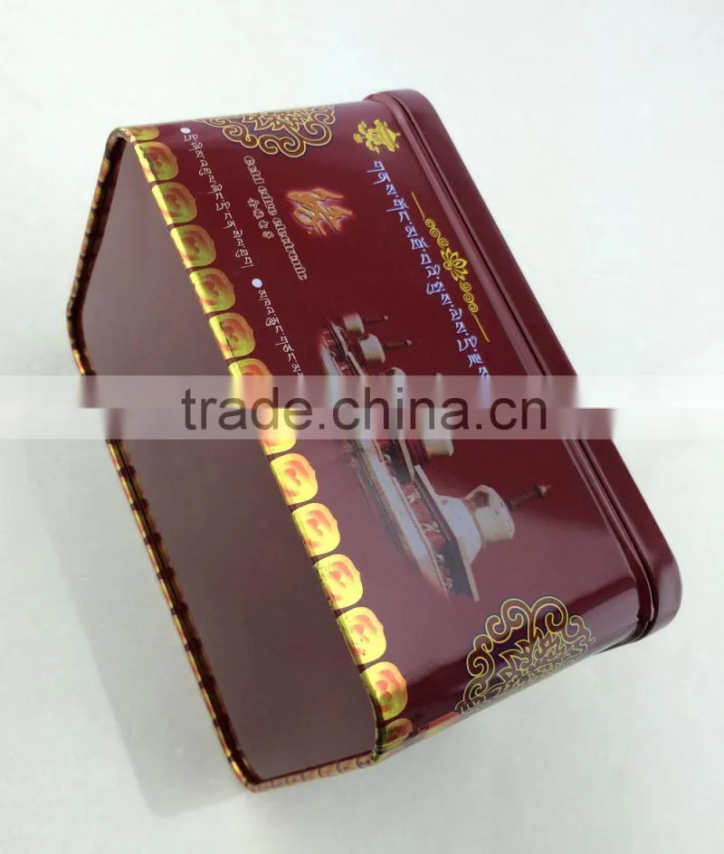 Gold edge electronic tin cans