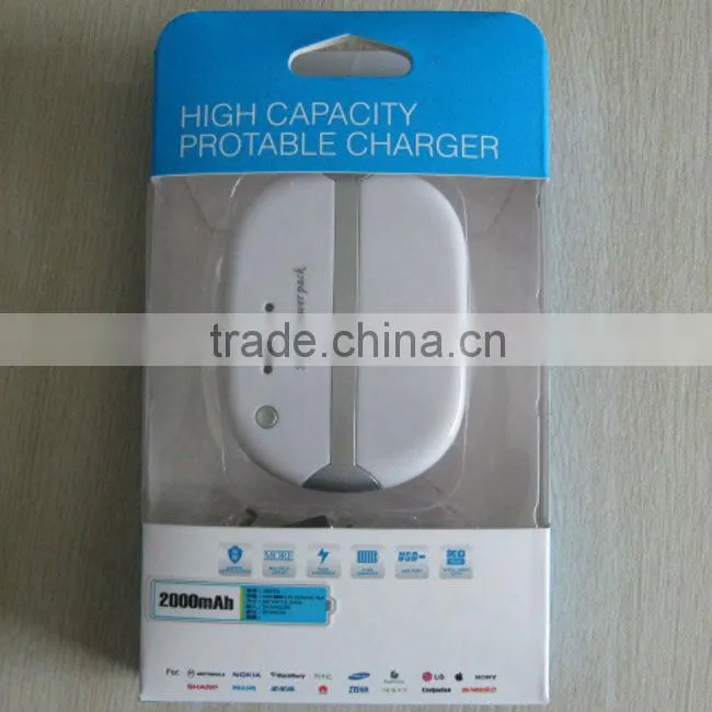 OEM Oval handy 5v emergency power bank for smartphone, MP009