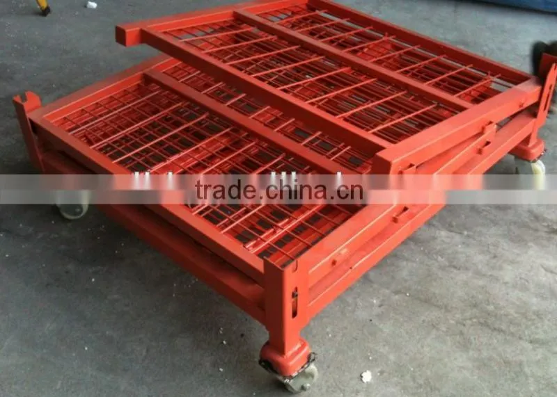 warehouse metal mesh container