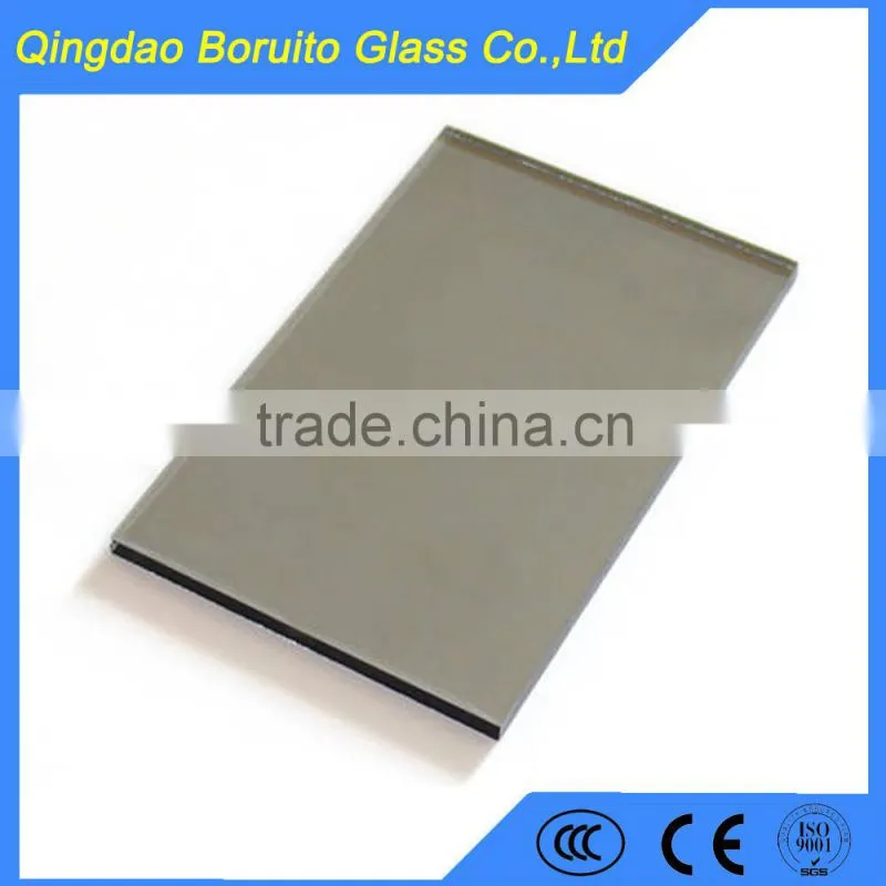 8mm 10mm blue reflective glass for building glass